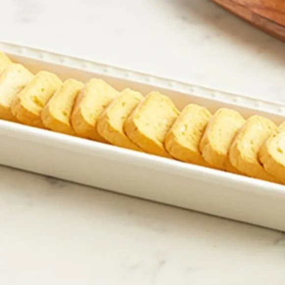 Nora Fleming Cream Pearl Dot serving Tray - Picture 6 of 12